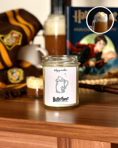 BUTTERBEER - sviečka podľa filmu "Harry Potter"