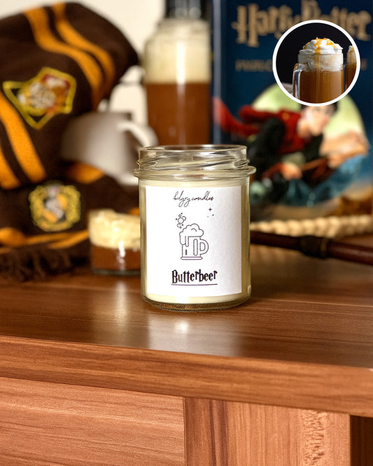BUTTERBEER - sviečka podľa filmu "Harry Potter"