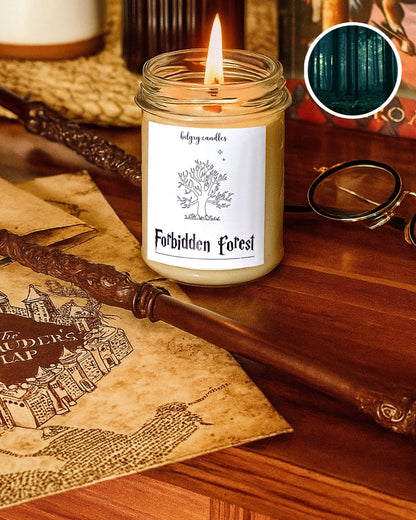 FORBIDDEN FOREST - sviečka podľa filmu "Harry Potter"
